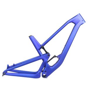 Full Suspension Koolstofvezel T800T1000 Alle Mountainbike Frame FM831 Compatibele Achterschok 210*55mm