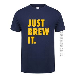 Drôle Brasser La Bière T-shirt IPA Graphique T-shirt Hommes Coton O Cou Vin T-shirts High Street Camiseta Tops De Base 210706