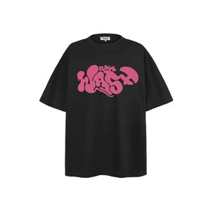 Camiseta divertida Harajuku con estampado gráfico de muñeco de nieve de dibujos animados, ropa de calle holgada, moda Hip Hop, pantalón corto informal, camisetas de manga 2024