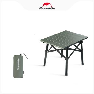 Mobilier Naturehike 2023 Nouveau MINI Camping Léger Portable En Alliage D'aluminium Table Pliante En Plein Air Pique-Nique Barbecue Table