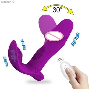G Spot Dildo Vibrators Female Wireless Remote Control Clitoris Stimulator Wearable Panties Sex Toys for Women Couples Adults 18 L230518