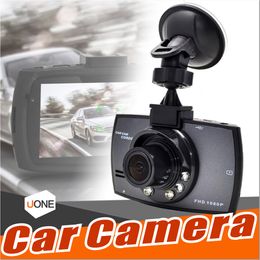 Caméra de voiture G30 2 4 Full HD 1080p, enregistreur vidéo DVR de voiture, caméra de tableau de bord, grand angle de 120 degrés, détection de mouvement, vision nocturne, capteur g avec emballage