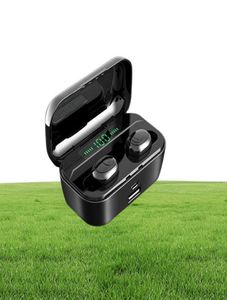 Écouteur Bluetooth G6S LED Fast Wireless Charging Écouteurs de volume Contrôle TWS avec 3500 mAh Bank Sports Headphone6164068