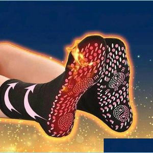 Polainas Calcetines magnéticos calentados Mas Tour Terapia Cómodo Invierno Cálido para mujeres Hombres Auto entrega Zapatos Accesorios Especial Pur Dhate