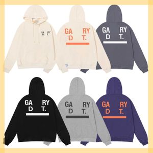 Galleries Dept Sweats à capuche pour femmes Pull Designer American Cotton Mens Lâche Manches longues Vêtements High Street Imprimé À Capuchon Sweatshirts Rappeur Lettre Imprimer