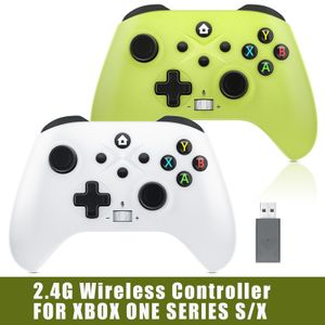 Game Controllers Joysticks 2.4G Wireless For Xbox One Series S/ X Controller Support PC Windows Add Turbo Keys 6-axis Vibration Controls 230726