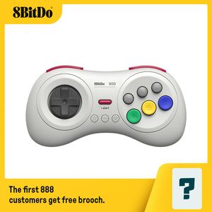 Contrôleurs de jeu Joysticks 8Bitdo M30 Bluetooth Gamepad pour Switch PC macOS et Android avec Sega Genesis Mega Drive Style 230923