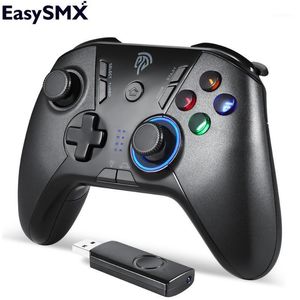 Contrôleurs de jeu Joysticks EasySMX ESM-9110 2.4G USB Manette de jeu sans fil pour PC Android TV Box Contrôleur de téléphone Vibration Android1