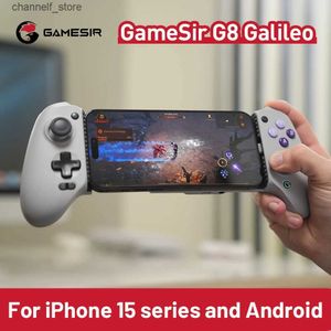 Contrôleurs de jeu Joysticks GameSir G8 Galileo pour iPhone série 15 Android Type C manette de jeu contrôleur de téléphone portable avec effet Hall Play Cloud GameY240322