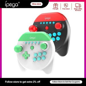 Contrôleurs de jeu Joysticks Ipega PG-SW025 Contrôleur de jeu Manette de jeu sans fil Jeux de table Console de contrôle NS Joystick pour Nintendo Switch N-Switch Clavier L24312