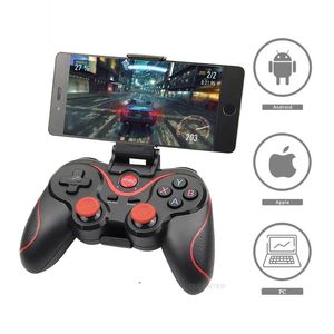 Contrôleurs de jeu Joysticks Ter T3 X3 Joystick sans fil Gamepad PC Controller Support Bluetooth BT30 pour téléphone portable Tablet TV Box Holder 230518