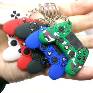 Poignée de jeu porte-clés anneaux mode PVC pendentifs Joystick modèle Simulation Machine jouet porte-clés voiture porte-clés porte-sac charme hommes bibelot cadeau accessoires