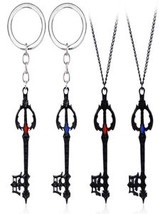 Jeu Kingdom Hearts Sora Keyblade alliage porte-clés porte-clés porte-clés porte-clés pendentif collier bijoux accessoires 3998860