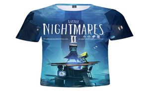 Juego Little Nightmares Camiseta con estampado 3D para niños, camisetas de dibujos animados de Anime, camisetas para niños, niñas, adolescentes, camisetas para niños pequeños, camiseta, ropa para niños 7851648