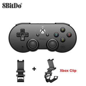 GamePads 8bitdo SN30 Pro Bluetooth Game Controller GamePad pour Xbox Cloud Gaming sur Android Mobile Phone Telept Clip pour Xbox Controller