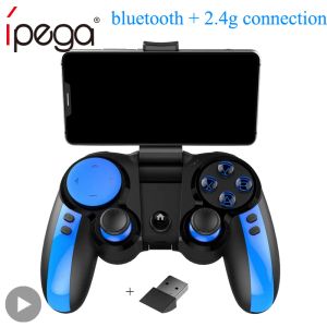 GamePads IPEGA 9090 PG9090 GamePad Trigger PUBG Controlador Joystick móvil para el teléfono Android PC Juego PC Box Console Control