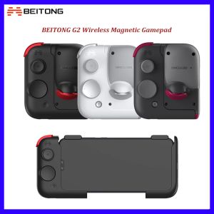 GamePads Original Beitong G2 Bluetooth Wireless Game Contracter Magnetic Attraction Combination Gamepad pour les périphériques de téléphone mobile iOS