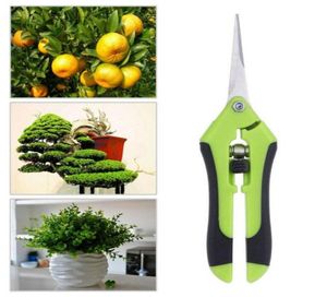 Outils de jardin Seccateurs Bonsaï Cisaïs Metal Gardening Scissor Trogning Tournette à main Cutter Fruit Cueillette Maison Maison Potted2464756847