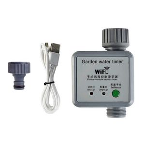 Garden Watering Timer Outdoor Irrigation System WiFi Controller Automatic Electronic Watering Device for Garden Irrigation 210622