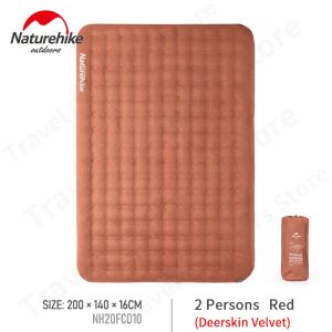 Gear Naturehike-colchón portátil de Tpu para dormir, colchoneta de 16cm de espesor para acampar al aire libre, portátil, ultraligero, para 2 personas, cama de aire