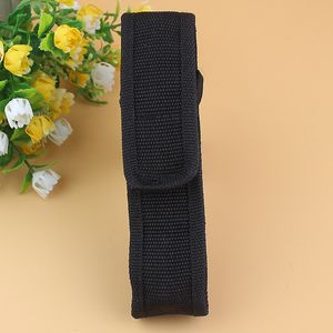 Étui de rangement et d'entretien des équipements, étui en Nylon noir, pochette de ceinture pour lampe de poche LED, torche F00046 SPDH