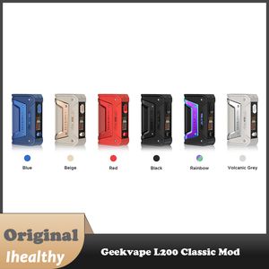 GeekVape L200 Legend 2 Classic Mod 200W aangedreven door Dual 21700/18650 batterij 1,08 inch scherm