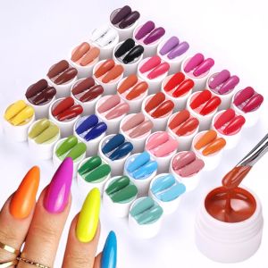 Gel 36 Colours Gel Rouillon de ongle Ensemble 8 ml Semi-permanent UV LED Vernis Gel Bodi