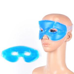 Masque pour les yeux en Gel, Patch rafraîchissant, couvre les masques de sommeil, yeux gonflés de glace, réutilisables