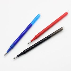 Bolígrafos de gel 20 unids/set 0,7mm bolígrafo borrable varilla de recarga magia azul tinta negra 8 colores papelería de oficina suministros de escritura
