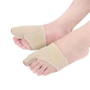 Gel Protection Sleeve Silicone Toes Separator Foot Bunion Support for Pedicure Orthopedic Hallux Valgus Correction