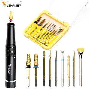 Gel Venalisa Professional Nail Drill Multifonction Drill Bits Canni Soft Hand Rest for Nail Oread Nail Manucure Nail Gel Polon