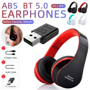 Gemstones Bluetooth Headphone Bluetooth 5.0 TV Headset HiFi 9D Stereo Wireless TV Headphone avec émetteur pour le téléphone d'ordinateur TV