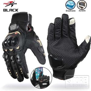 Guantes de motocicleta Pro-biker de generación II Motobiker Guantes antideslizantes para pantalla táctil Guantes de motocross 211124