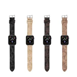 Bracelet de montre en cuir de vache véritable pour bandes de bracelet de montre Apple série de bande de montre intelligente 1 2 3 4 5 6 7 S1 S2 S3 S4 S5 S6 S7 SE 38MM 41MM 42MM 45MM 49MM bracelets de montres intelligentes de créateur