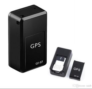 GF-07Anti-Lost Alarm Mini Realtime GSM/GPRS Tracker KID/Car/Dog System Device Localizador magnético Posicionamiento Telemonitorización Escuchar