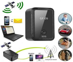 GF09 Mini GPS Tracker App Remote Control Antitheft Dispositif GSM GPRS Locator Enregistrement magnétique Enregistrement de pick-up à distance GPS Tracker3997461