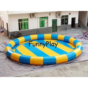 Piscinas inflables de PVC gigantes PVC Piscinas inflables Grandes adultos Piscinas de agua inflables para botes de parachoques o bola zorb