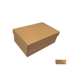 Enveloppe-cadeau 10pcs Chaussures personnalisées Cardboard Emballage Envoyez des boîtes de déménagement en cartons en papier ondulé pour l'emballage1 Drop livraison Home DH1LZ