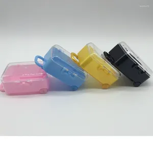 Gift Wrap 200pcs Clear Mini Rolling Travel Suitcase Candy Box Box Favors Favors Party Package