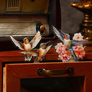 Cadeau cadeau 30 pcs collection d'oiseaux série vintage collage fleurs matériel autocollant packs bricolage scrapbooking papeterie artisanat