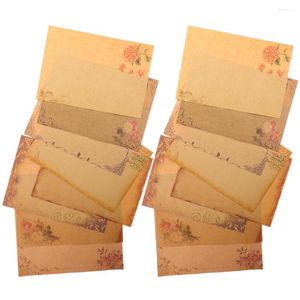 Emballage cadeau 40 feuilles papier décoratif lettre écriture Vintage macramé papeterie ensemble fournitures de bureau rétro lettres école