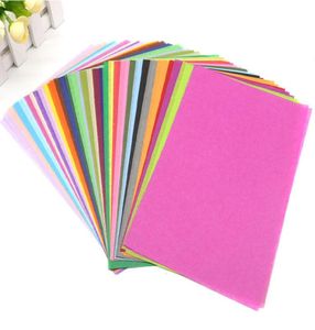 Envoltura de regalo A5 Impresión multicolor Papel de tejido Retro Envoltura Papeles artesanales Bolsas de flores Material de embalaje DIY7366524