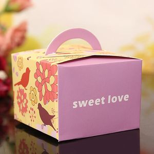 Emballage cadeau CAMMITEVER Candy Box Love Party Supplies Saint Valentin Decor Sweet Boxes Flower S M 2 Size