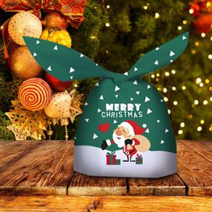 Papel de regalo Bolsas de dulces de Navidad Nougat Packaging Bag Toffee Snowflake Cookie Ear Paper para jabón