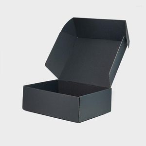 Emballage cadeau Geotobox 33x25,5x11,5cm | emballage profond de boîte d'annonce de carton ondulé de 13x10x4.52in A4