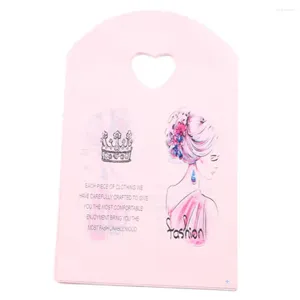 Enveloppe cadeau emballage en plastique rose de luxe avec couronne 13 21cm d'anniversaire de fête de bonbons sacs de bonbons 50pcs / lot en gros