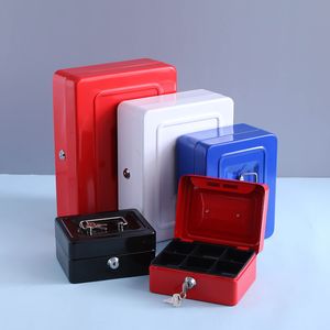 Envoltorio de regalo Protable Key Locker Safe Home Shop Steel Mini Money Box Caja de seguridad Caja de almacenamiento Moneda oculta Dinero Joyas 230621