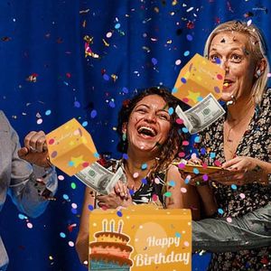 Emballage cadeau Surprise Bounce Box Explosion Pliant Jump Anniversaire Noël S pour femmes filles