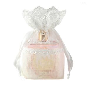 Gift Wrap Wedding Party Favor Soches Small Bulk Rangement Tissu à main sac à main Sac de bonbons Sac