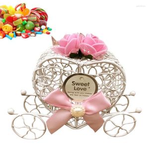 Cadeau de mariage Boîtes sucrées créatives coeur de sucre de sucre à gâteau de bonbon décorations de table de gâteau pour bébés fêtes